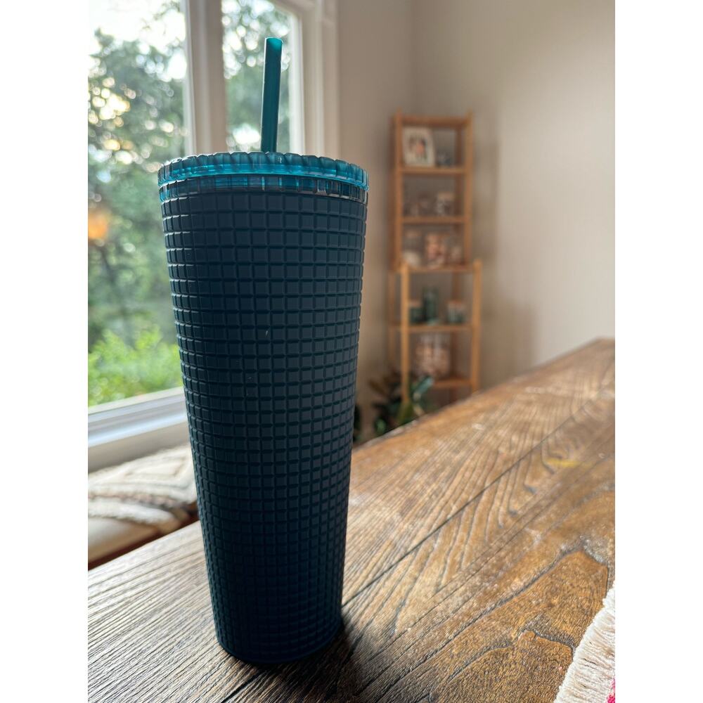 Starbucks Blue Textured Tumbler